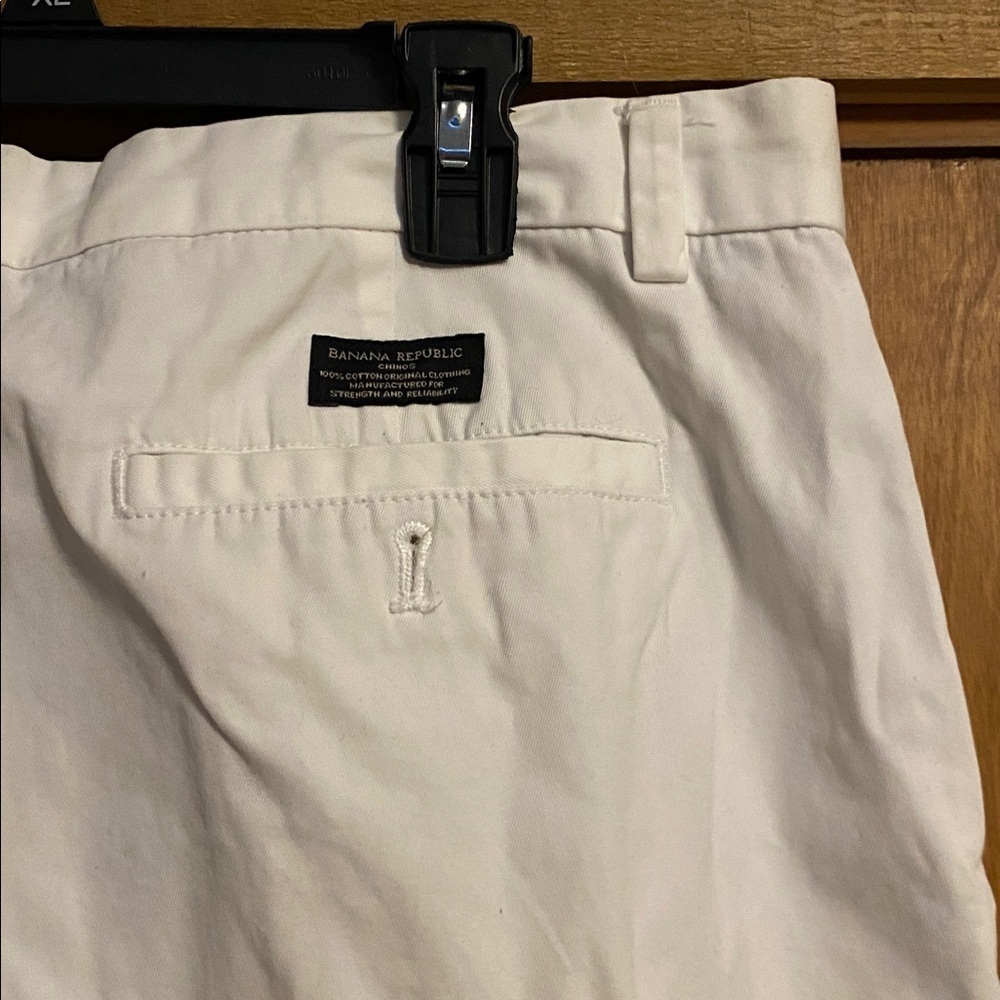 Banana Republic White Aiden Chino - Picture 5 of 9